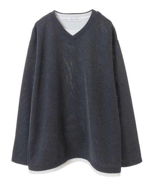 MASTER FRAME tシャツ 「MASTER FRAME」フェイクレイヤード