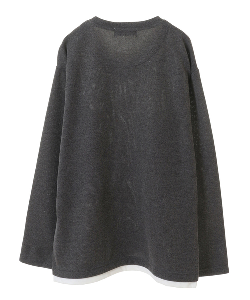 MASTER FRAME tシャツ 「MASTER FRAME」フェイクレイヤード