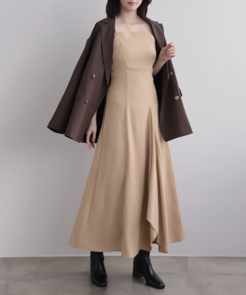 ワンピース フレアラッフルキャミワンピース : ZOZOTOWN Yahoo!店