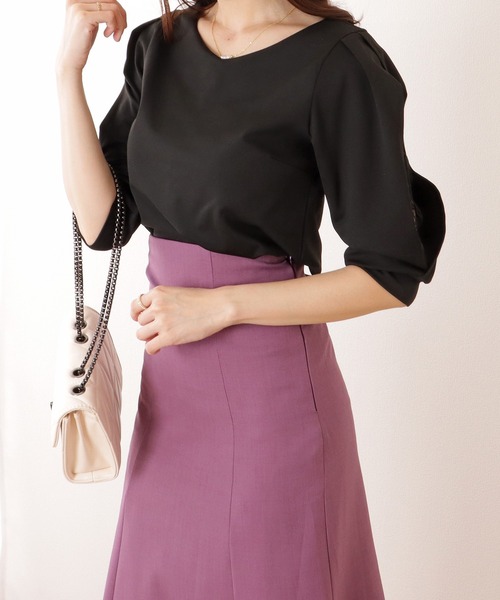 Lace Ladies ブラウス シャツ レース レイヤードタック