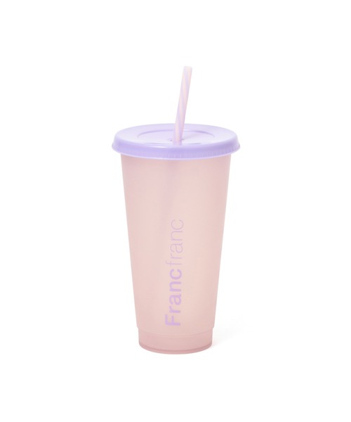 Francfranc タンブラー カラーチェンジタンブラー L ピンク