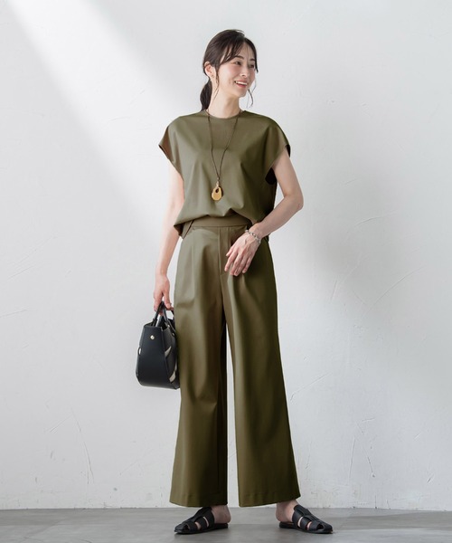 tシャツ Tシャツ 「WEB限定」蒸れにくい！フレンチスリーブカットソー  