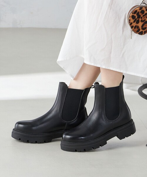 FAEDA（ファエダ） ブーツ FAEDA:サイドゴア ブーツ レディース