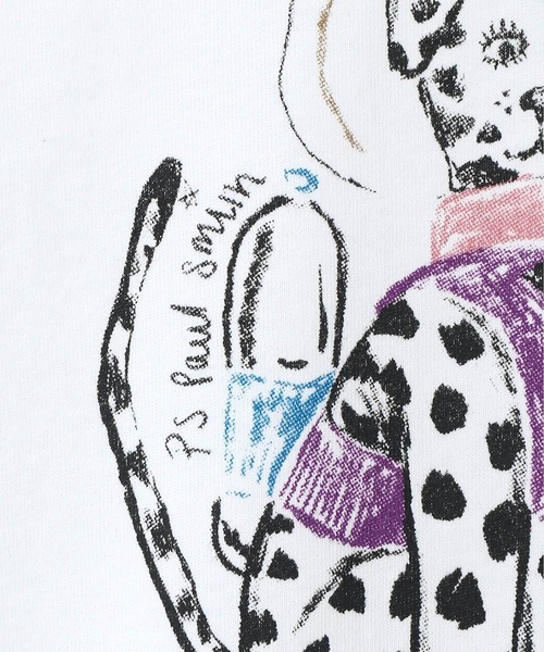 tシャツ ウィメンズ ”Space Dalmatian” 長袖 Tシャツ / 245424 J353 レディース PS Paul Smith tシャツ ウィメンズ ”Space Dalmatian” 長袖 T