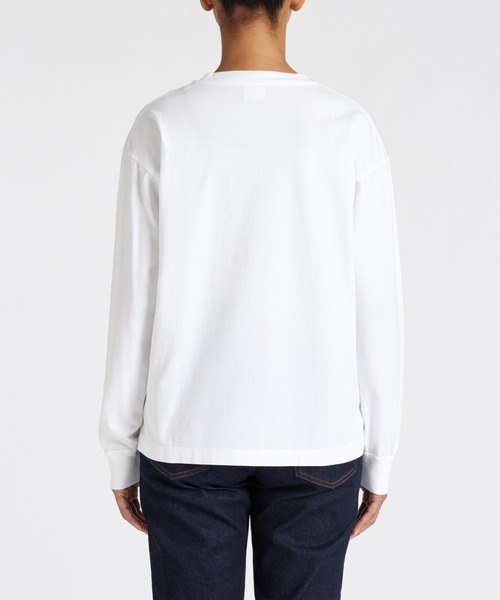 tシャツ ウィメンズ ”Space Dalmatian” 長袖 Tシャツ / 245424 J353 レディース PS Paul Smith tシャツ ウィメンズ ”Space Dalmatian” 長袖 T