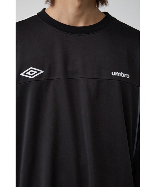 moussy Umbro ロンT MOUSSY（マウジー）の「UMBRO ユニフォーム（Tシャツ/カットソー