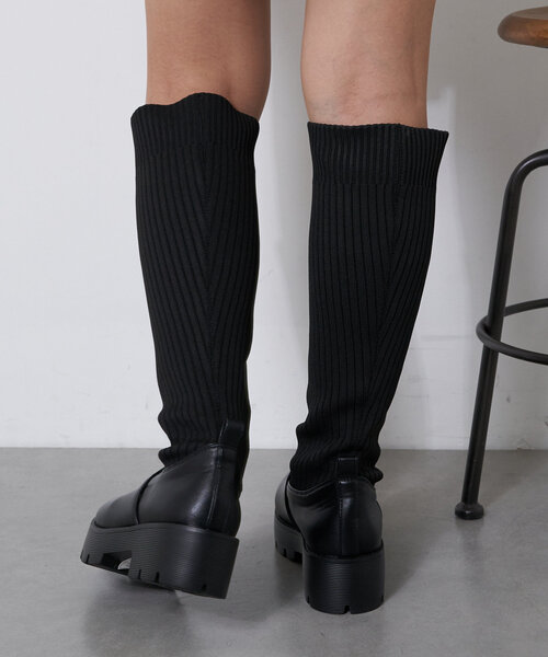 Futier Land ロング ブーツ 厚底 安定感抜群 超軽量 転ばない