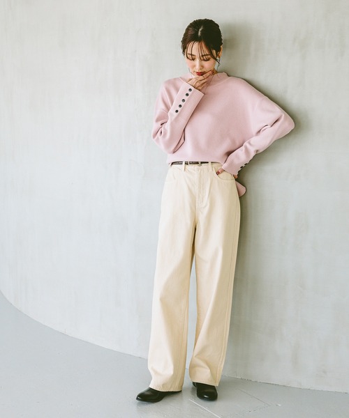 専用　２つセット GLOBAL WORK（グローバルワーク） ニット セーター メルティ袖ボタン