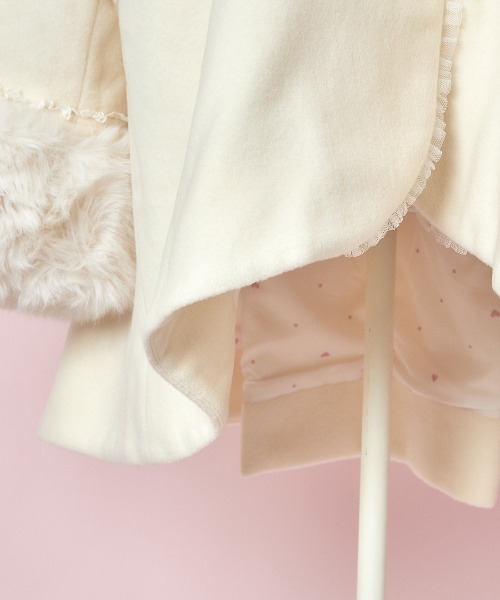 ダッフルコート コート Like a doll flared angel コート レディースの画像