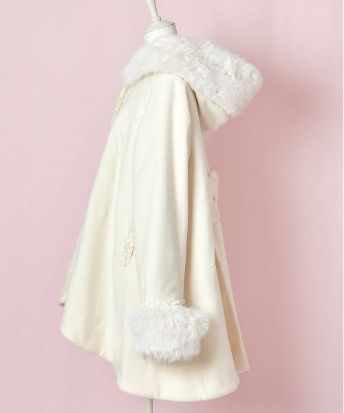 ダッフルコート コート Like a doll flared angel コート レディースの画像