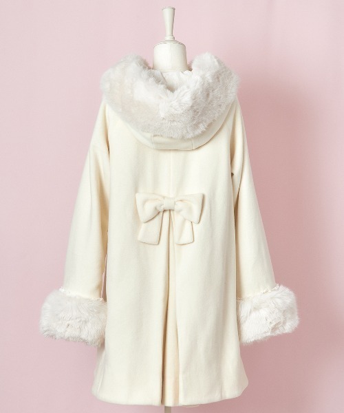ダッフルコート コート Like a doll flared angel コート レディースの画像