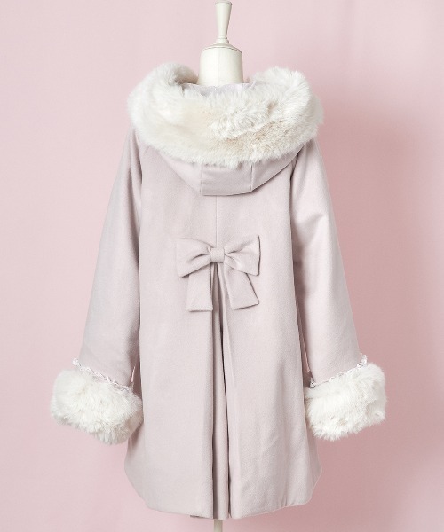 ダッフルコート コート Like a doll flared angel コート レディースの画像