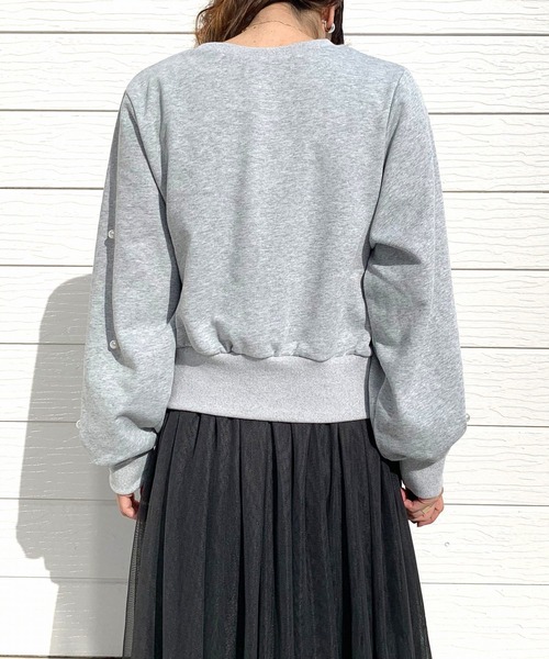 Q トレーナー スウェット ドットパール レディース : ZOZOTOWN