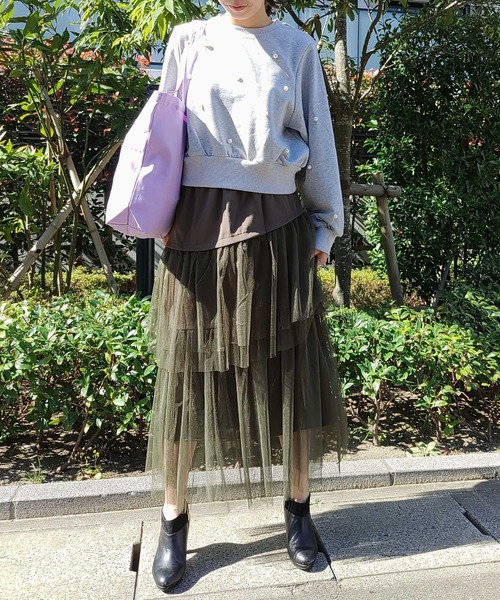 Q トレーナー スウェット ドットパール レディース : ZOZOTOWN