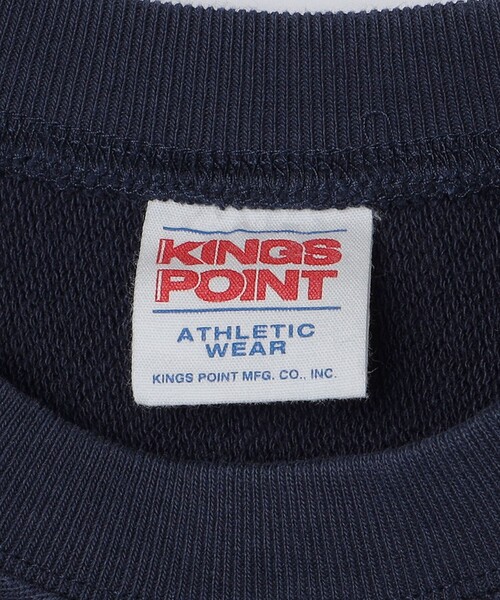 SHIPS トレーナー スウェット 「SHIPS別注」KINGS POINT: ロゴ