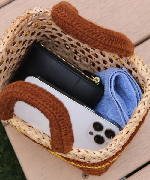 【新品】Rouge vif la cle　リボンかごバッグ Rouge vif la cle｜【KECH Les ESSENTIELS/ケッシュ ル