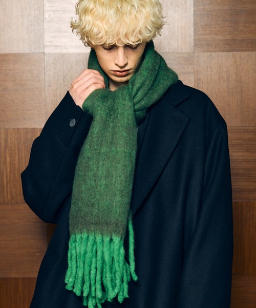 MAISON SPECIAL(メゾンスペシャル) マフラー 「UNISEX」Wool Volume MAISON SPECIAL(メゾンスペシャル) マフラー 「UNISEX」Wool Volume