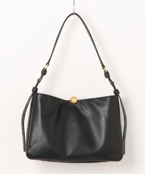FURLA スフェラ ソフト S ショルダーバッグ レザー 黒 FURLA（フルラ） ショルダーバッグ バッグ スフェラ ソフト (Furla