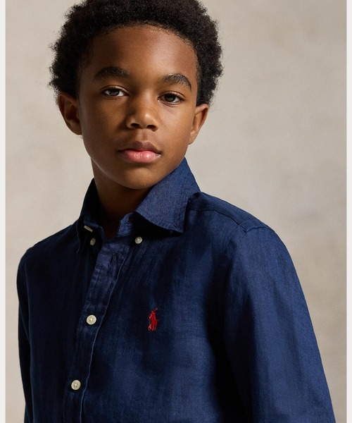 Polo Ralph Lauren Childrenswear ブラウス シャツ リネン シャツ