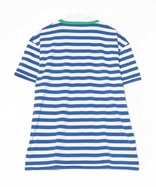Polo Ralph Lauren☆ストライプコットンジャージーTシャツ ストライプド コットン ジャージー リンガー Tシャツ