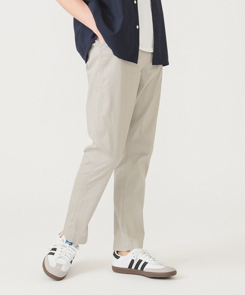 BEAMS（ビームス） パンツ スリムフィット コットンピケ ストレッチ