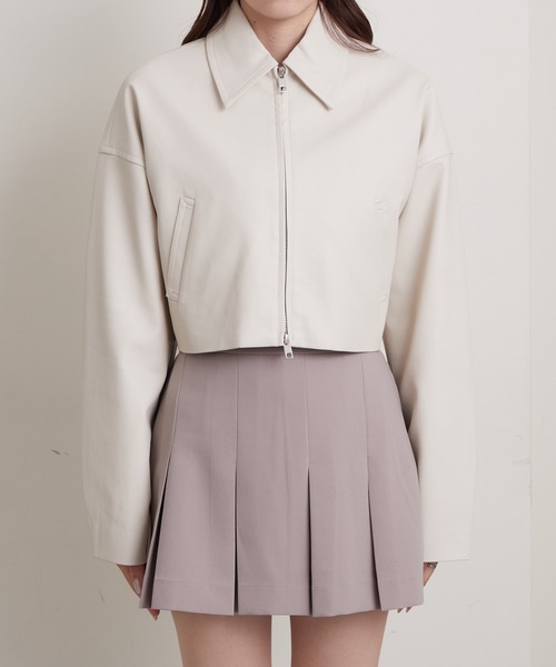 「Chico」 ブルゾン FREE グレイッシュベージュ レディース_画像2