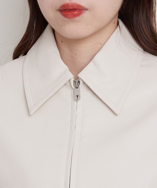 「Chico」 ブルゾン FREE グレイッシュベージュ レディース_画像5