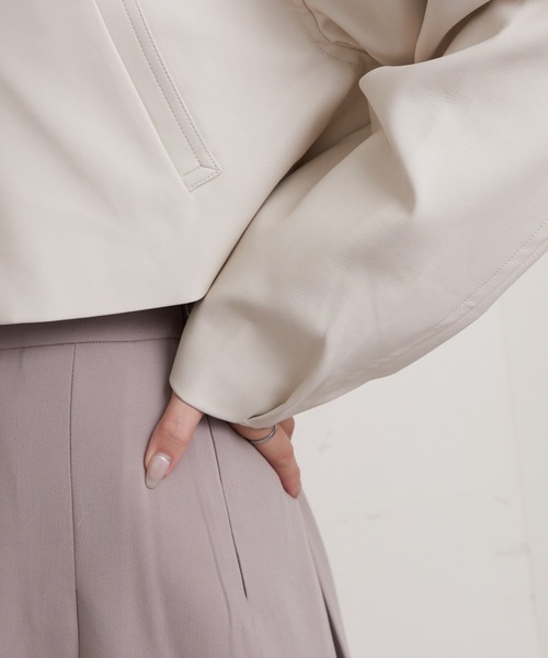 「Chico」 ブルゾン FREE グレイッシュベージュ レディース_画像6