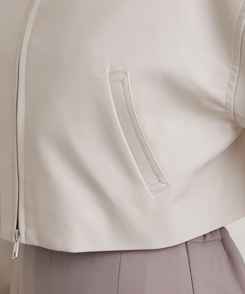 「Chico」 ブルゾン FREE グレイッシュベージュ レディース_画像7