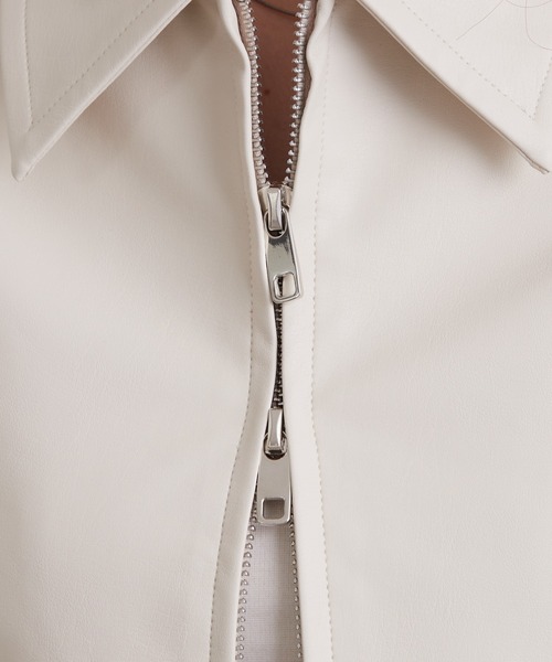 「Chico」 ブルゾン FREE グレイッシュベージュ レディース_画像8