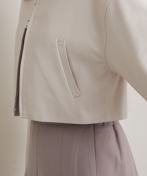 「Chico」 ブルゾン FREE グレイッシュベージュ レディース_画像9
