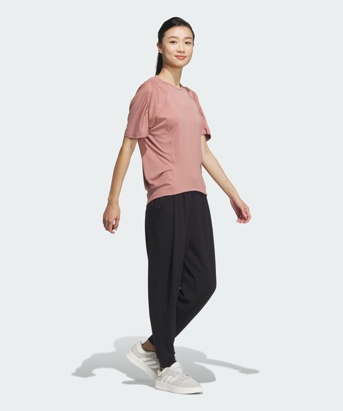 ゆったりサイズ♪ ADIDAS レディース ジョガーパンツ adidas パンツ ウエストバンド ジョガーパンツ / アディダス