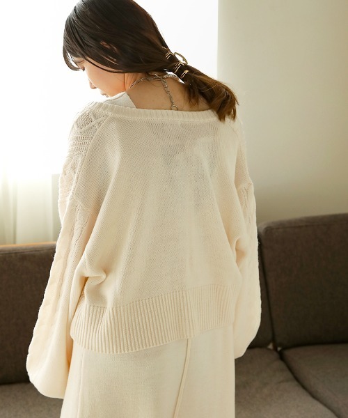 「Bab」 コンビワンピース FREE アイボリー レディース_画像6