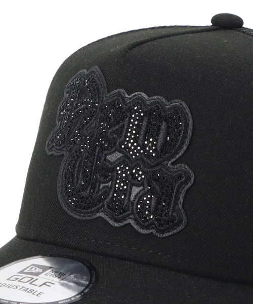 ニューエラゴルフ メッシュキャップ 9FORTYA-FRAME ラインストーン NEW ERA ニューエラメッシュキャップ 9FORTYA-FRAME ライン