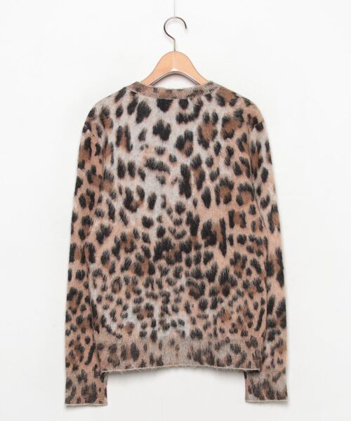 「SAINT LAURENT PARIS」 長袖ニット S ブラウン レディース_画像2