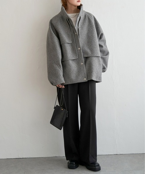 notch. ジャケット M ダークグレー レディース : ZOZOTOWN Yahoo!店