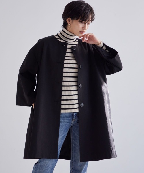 Callarus ノーカラーコート コート 「入学式・卒業式・フォーマル