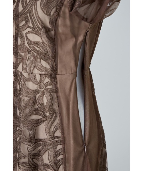 niana（ニアナ） ドレス フラワーレースフレアドレス 結婚式 成人式