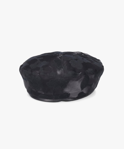 Chapeau d' O 帽子 ベレー帽 EMB Sheer Beret / シャポードオー