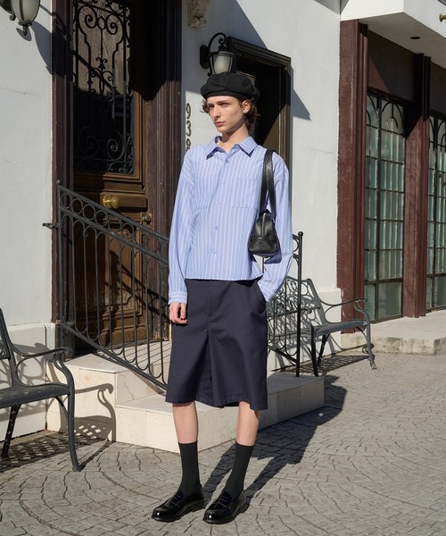 Regen Glanz パンツ slacks half pants/スラックスハーフパンツ メンズ