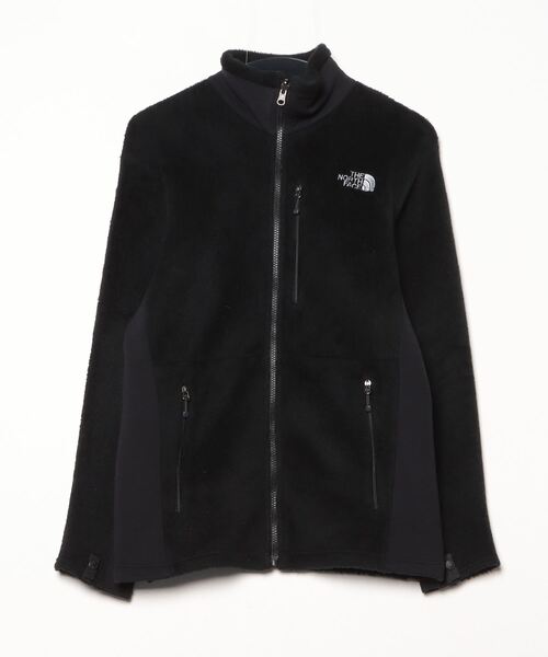 6438【美品】TFW49 ジップアップジャケット　ブルゾン　ブラック 中綿入り 6438【美品】TFW49 ジップアップジャケット ブルゾン ブラック 中綿