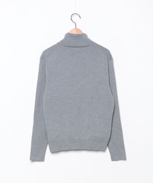 「CABaN」 タートルネックニット S グレー メンズ_画像2