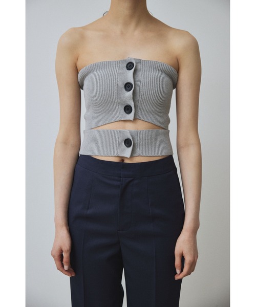 ニット セーター 「Abor」Knit Bustier/ニットビスチェ レディース