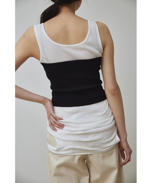 ニット/セーター Ounce angola ribbon bustier Abor ニット セーター 「Abor」Knit Bustier/ニットビスチェ