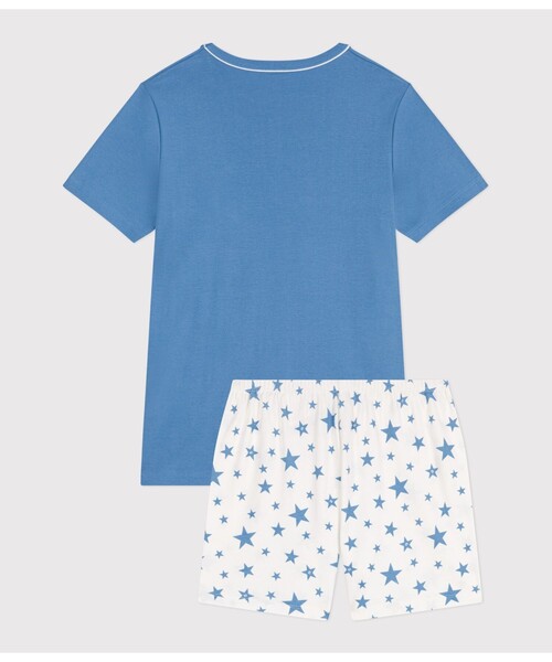 プチバトー PETIT BATEAU パジャマ　S相当　メンズ　レディース おうち時間の気分が上がる♡お揃いも楽しめる新作 ルームウェア
