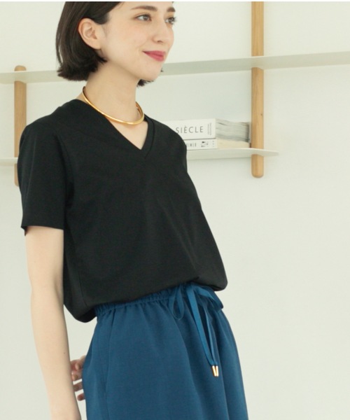 OPAQUE.CLIP tシャツ 「5色展開/SS-LLサイズ」Vネックベーシック