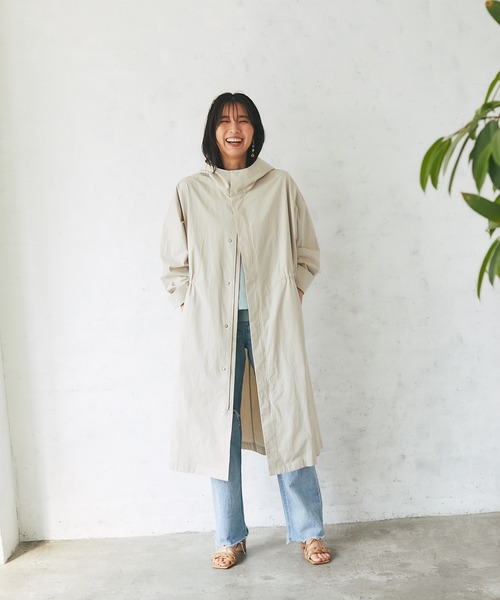 RIVE DROITE（リヴドロワ） モッズコート FREE ネイビー レディース