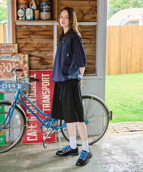 WETTEMPT ハーフパンツ ワイドパンツ パンツ 2TUCK ADJUSTER HALF