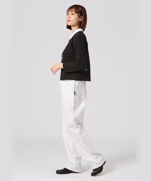 agnès b. ブラックカーディガン サイズ3 オーガニックコットン 長袖 カーディガンプレッション 