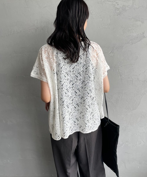 SOIL(ファッション) ブラウス シャツ 「SOIL/ソイル」 ボイル